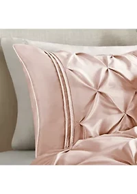 Laurel Taupe 7-Piece Queen Comforter Set