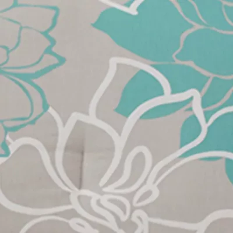 Lola 200TC Cotton Sateen Soft Floral Print Comforter Set