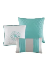 Lola 200TC Cotton Sateen Soft Floral Print Comforter Set