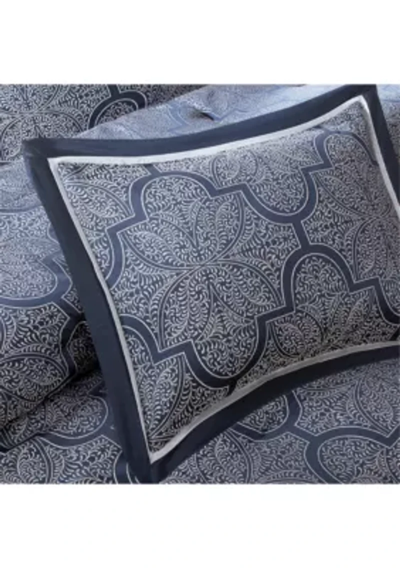 Medina 8-Piece Jacquard Comforter Set
