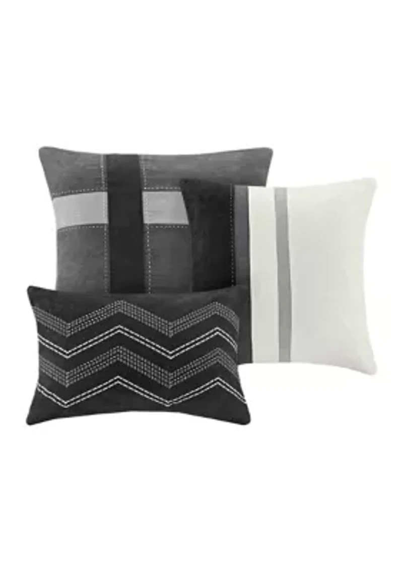 Palisades 7 Piece Comforter Set- Brown