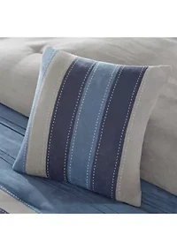 Collins 7-Piece Navy Comforter Set