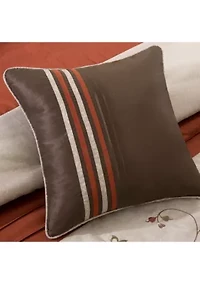 Serene Embroidered 7-Piece Navy Comforter Set