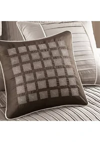 Trinity 7-Piece Taupe Comforter Set