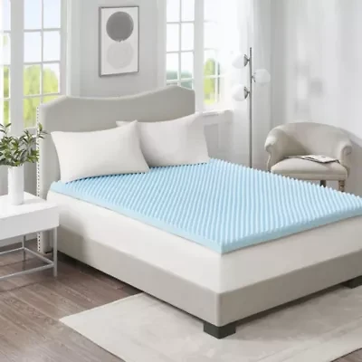 3" Gel Memory Foam All Season Reversible Cooling Mattress Topper