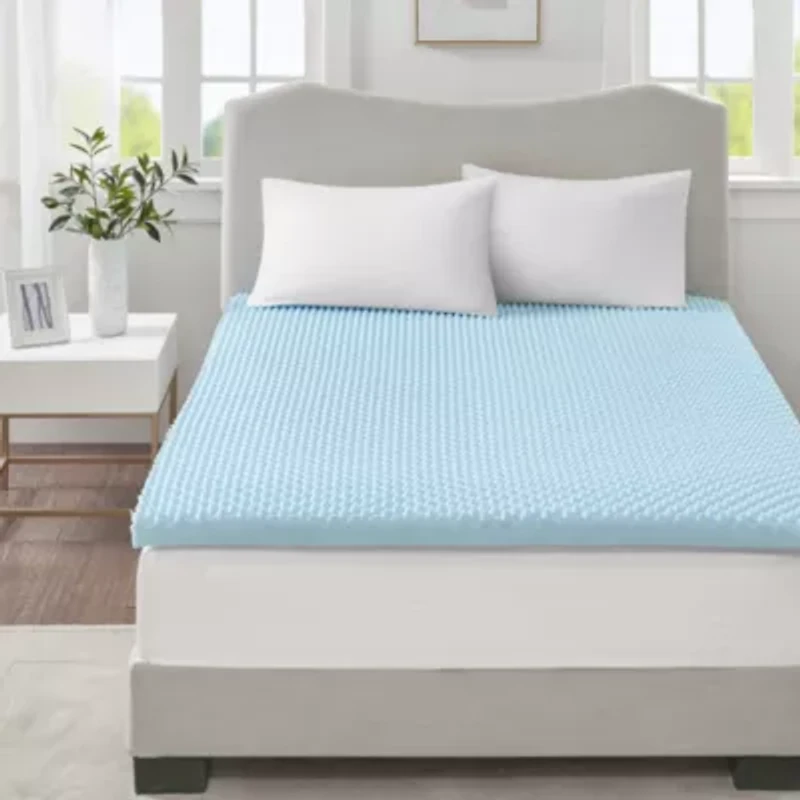 3" Gel Memory Foam All Season Reversible Cooling Mattress Topper