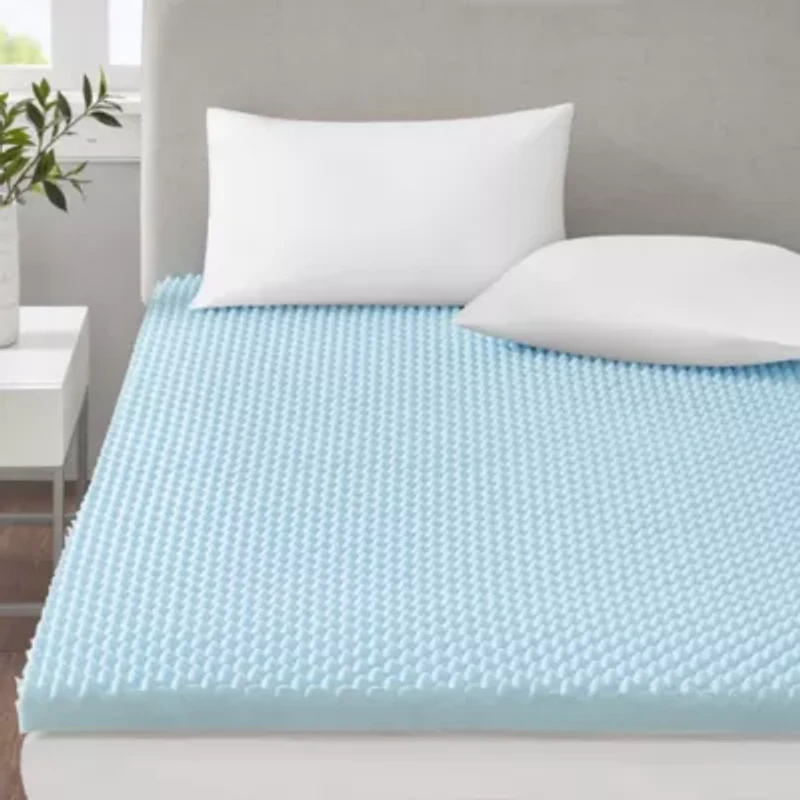 3" Gel Memory Foam All Season Reversible Cooling Mattress Topper
