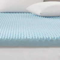 3" Gel Memory Foam All Season Reversible Cooling Mattress Topper
