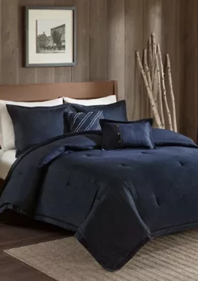 Perry Oversized Denim Comforter Set