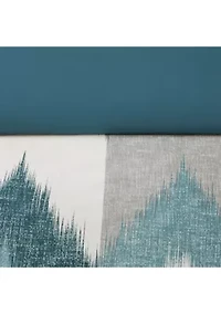 Alpine 3-Piece Aqua Comforter Mini Set