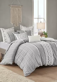 Imani Cotton 3 Piece Comforter Mini Set