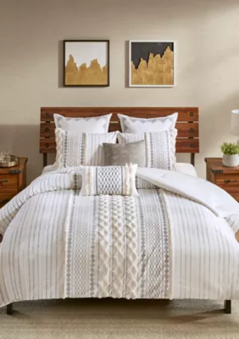 Imani Cotton 3 Piece Comforter Mini Set