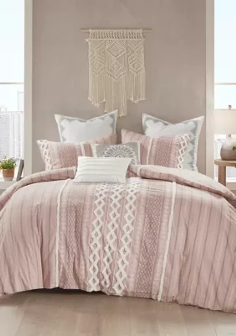 Imani Cotton 3 Piece Comforter Mini Set