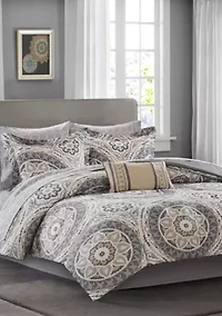 Madison Park Essentials Serenity Complete Comforter Set - Taupe