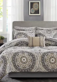 Madison Park Essentials Serenity Complete Comforter Set - Taupe