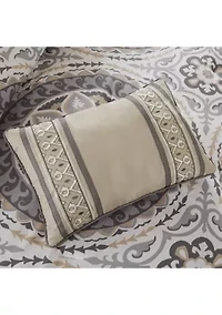 Madison Park Essentials Serenity Complete Comforter Set - Taupe