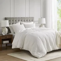 Mina Waffle Weave Textured Comforter Set