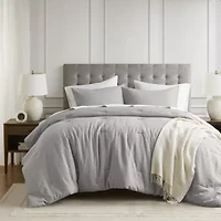 Mina Waffle Weave Textured Comforter Set