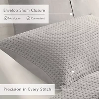 Mina Waffle Weave Textured Comforter Set