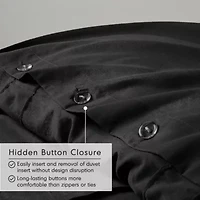Porter Soft Washed Pleated Duvet Cover Set