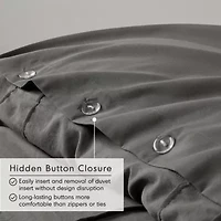 Porter Soft Washed Pleated Duvet Cover Set