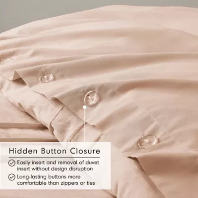 Porter Soft Washed Pleated Duvet Cover Set