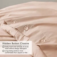 Porter Soft Washed Pleated Duvet Cover Set