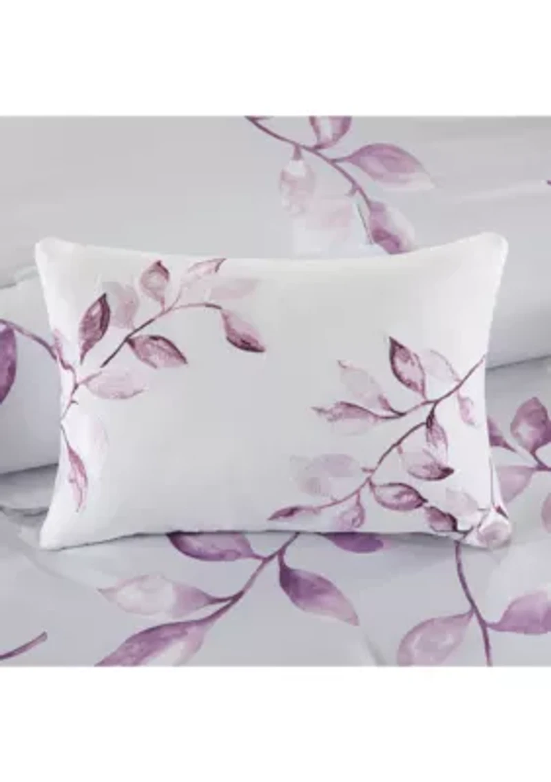 Madison Park Essentials Lafael Complete Comforter Set - Purple