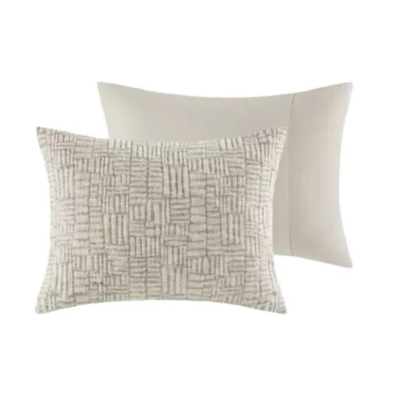 Harper Oversized Cotton Matelasse Comforter Set