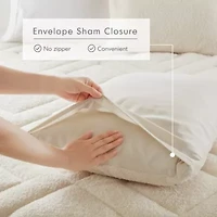 Kyla Double Diamond Quilted Teddy Comforter Set