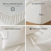 Cotton 144TC 100% Solid Sheet Set