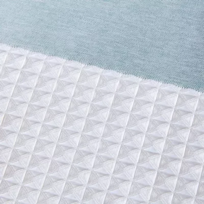 Spa Waffle Shower Curtain with 3M Treatment