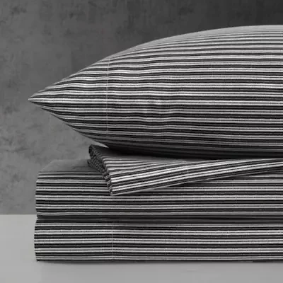 Twill Stripe Texture Microfiber Sheet Set