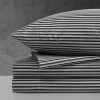Twill Stripe Texture Microfiber Sheet Set