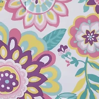 Camille Floral Comforter Set - Pink