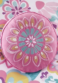 Camille Floral Comforter Set - Pink