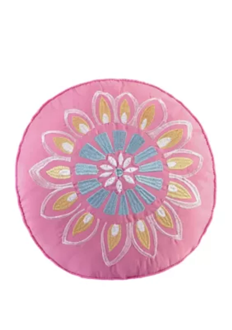 Camille Floral Comforter Set - Pink