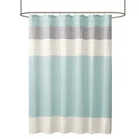 Amherst Faux Silk Shower Curtain