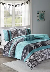 Chloe Comforter Set - Teal