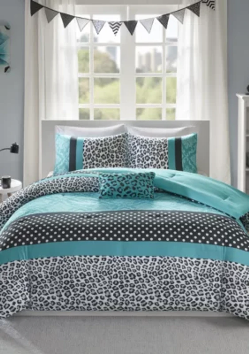 Chloe Comforter Set - Teal