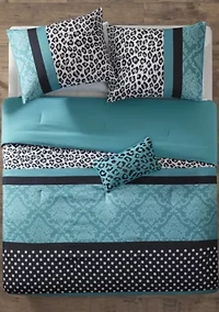 Chloe Comforter Set - Teal