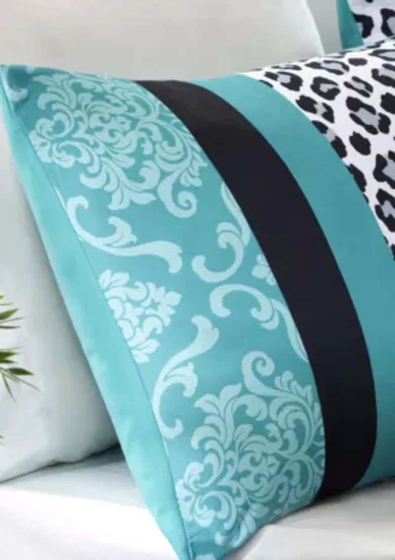 Chloe Comforter Set - Teal
