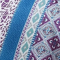 Joni Comforter Set - Purple