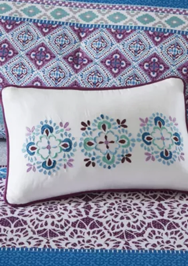 Joni Comforter Set - Purple