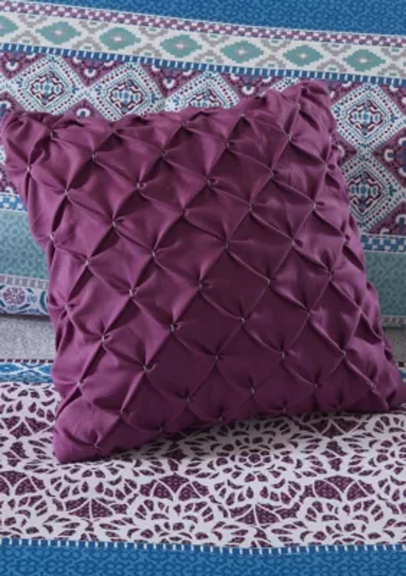 Joni Comforter Set - Purple