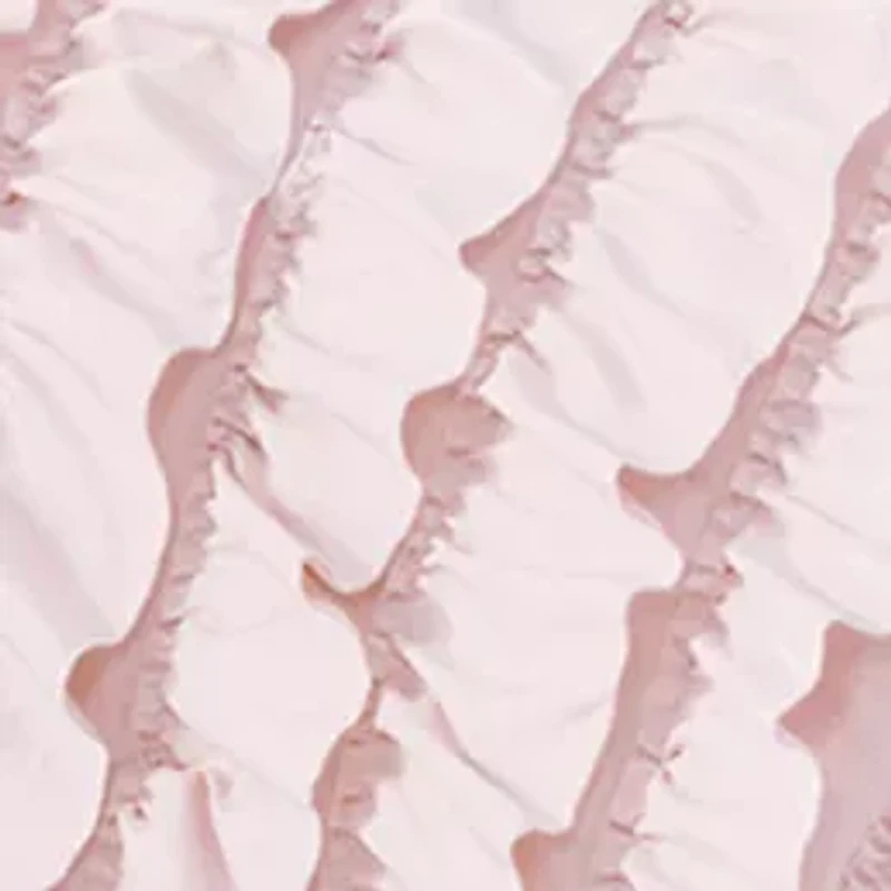 Intelligent Design Waterfall Comforter Set - Blush