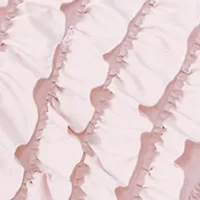Intelligent Design Waterfall Comforter Set - Blush