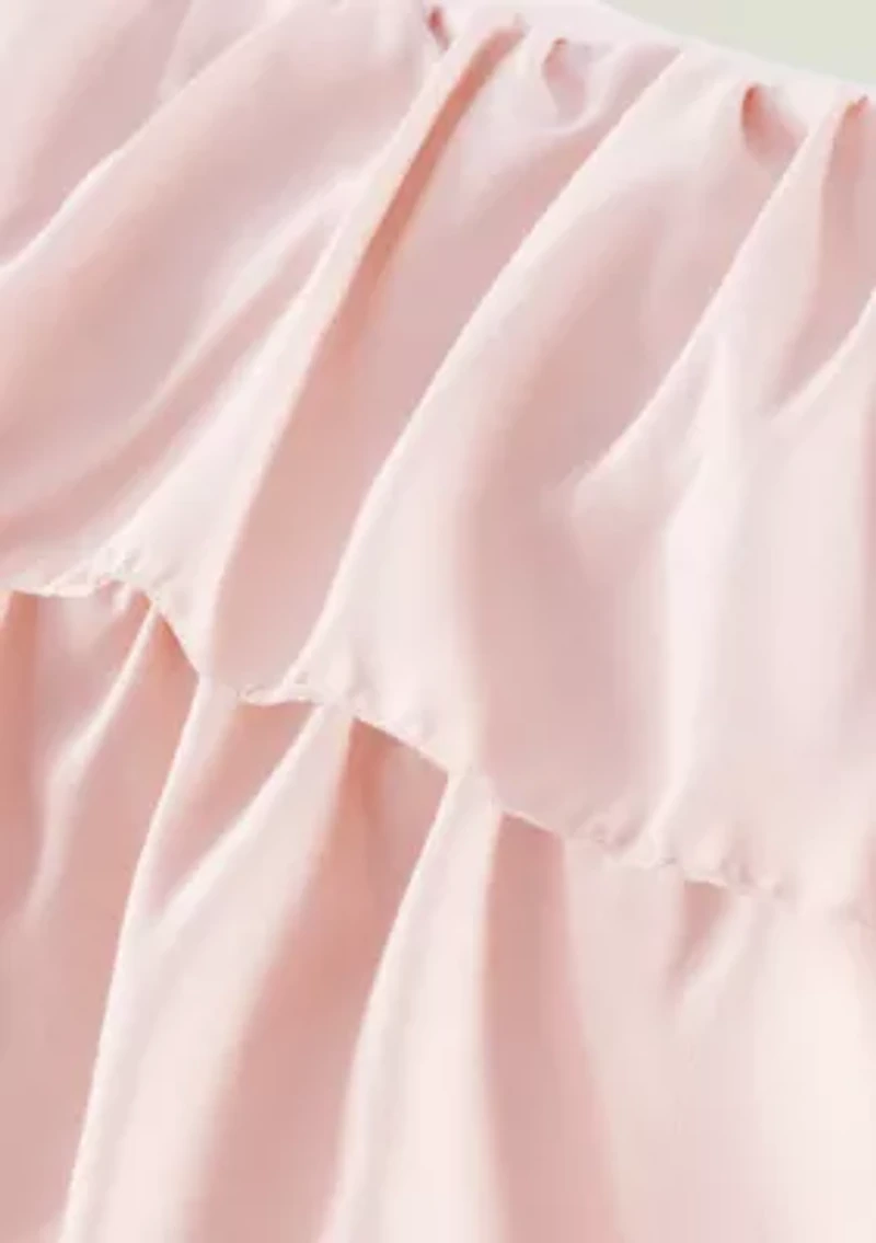 Intelligent Design Waterfall Comforter Set - Blush