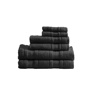 Adrien Super Soft Quick Dry 6 Piece Cotton Towel Set