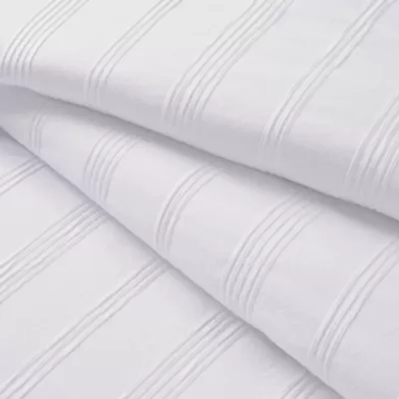 Logan Woven Striped Comforter Set